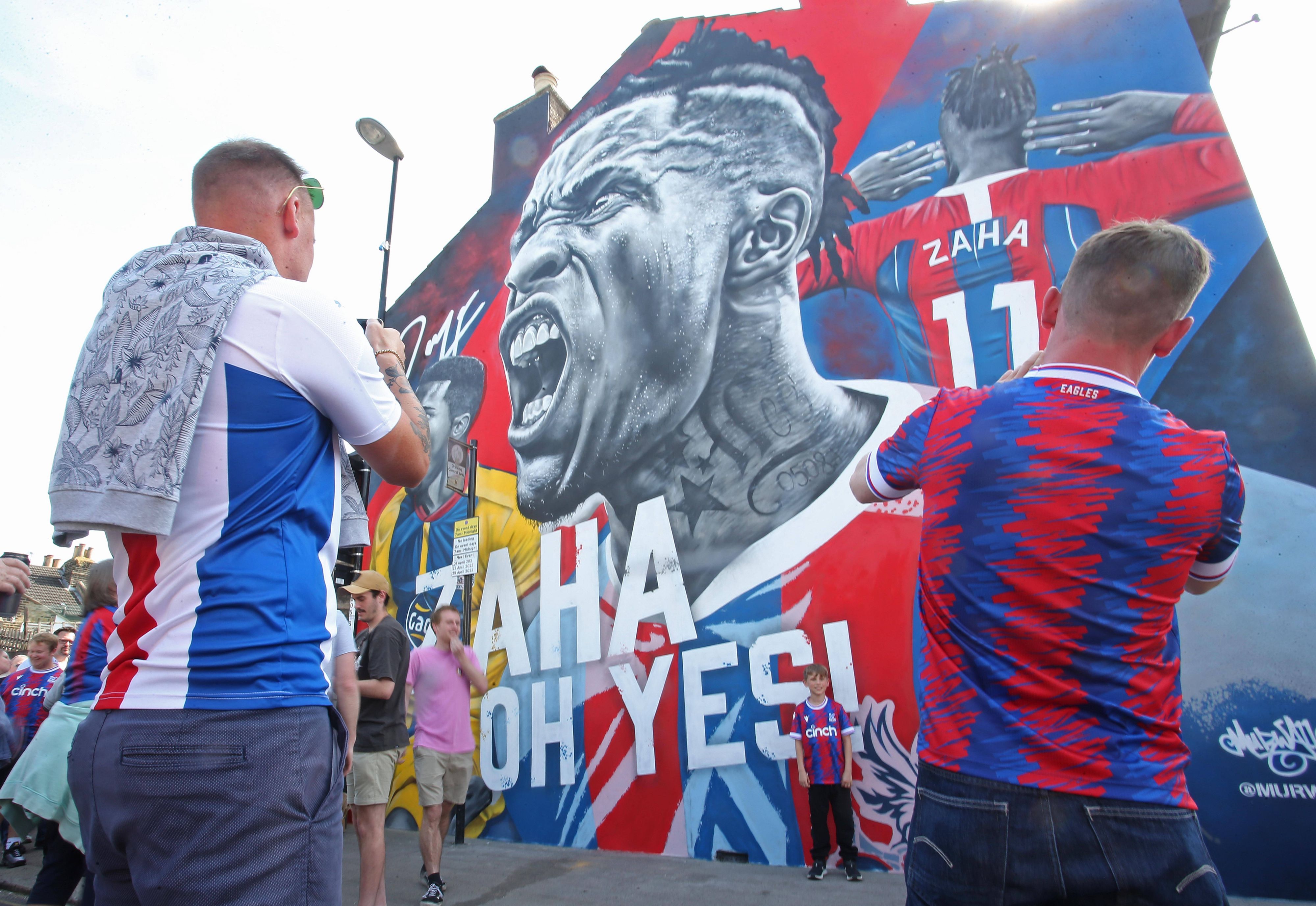 Wilfried Zaha wird von Crystal Palace verehrt.