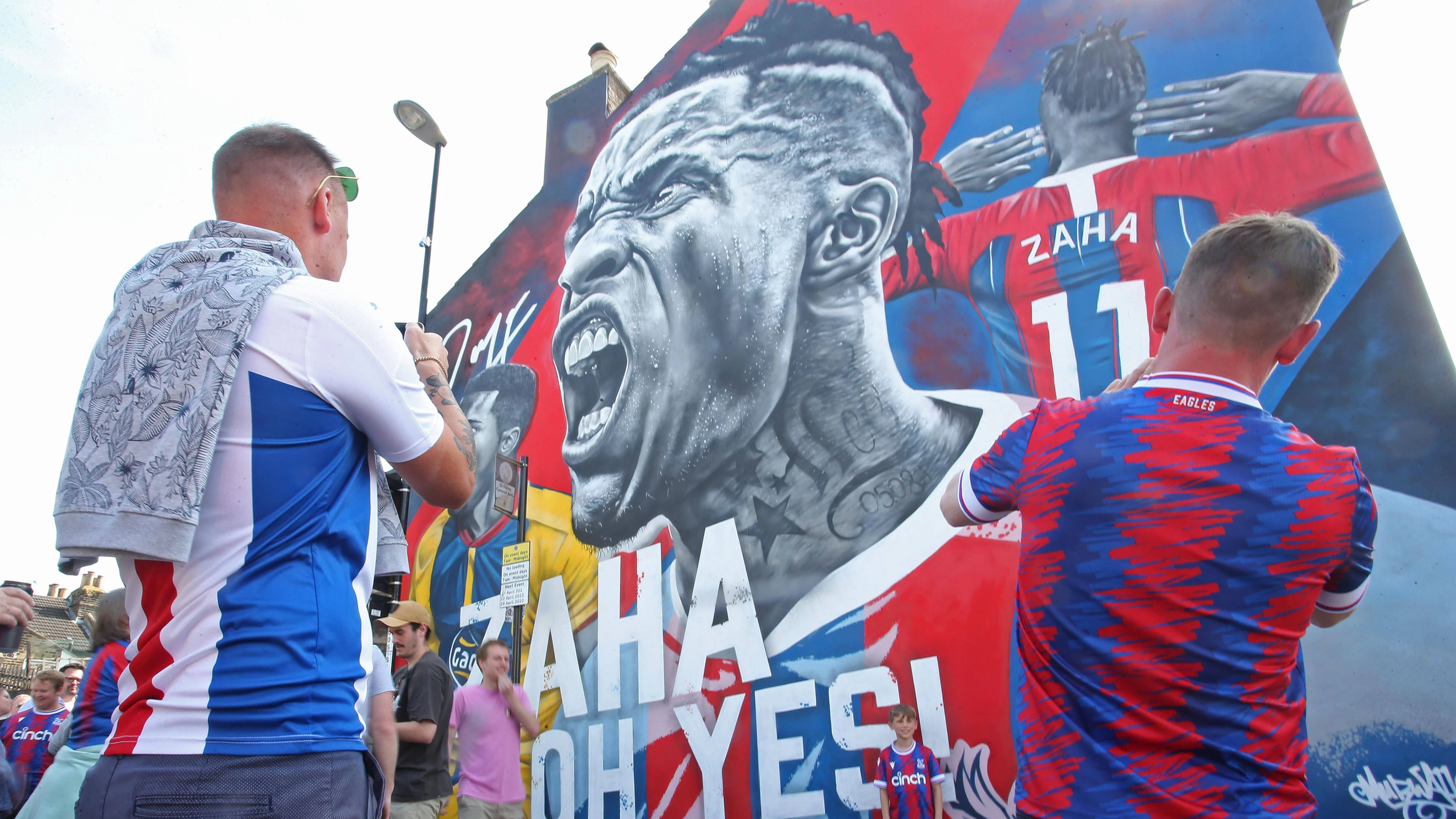 Wilfried Zaha wird von Crystal Palace verehrt.