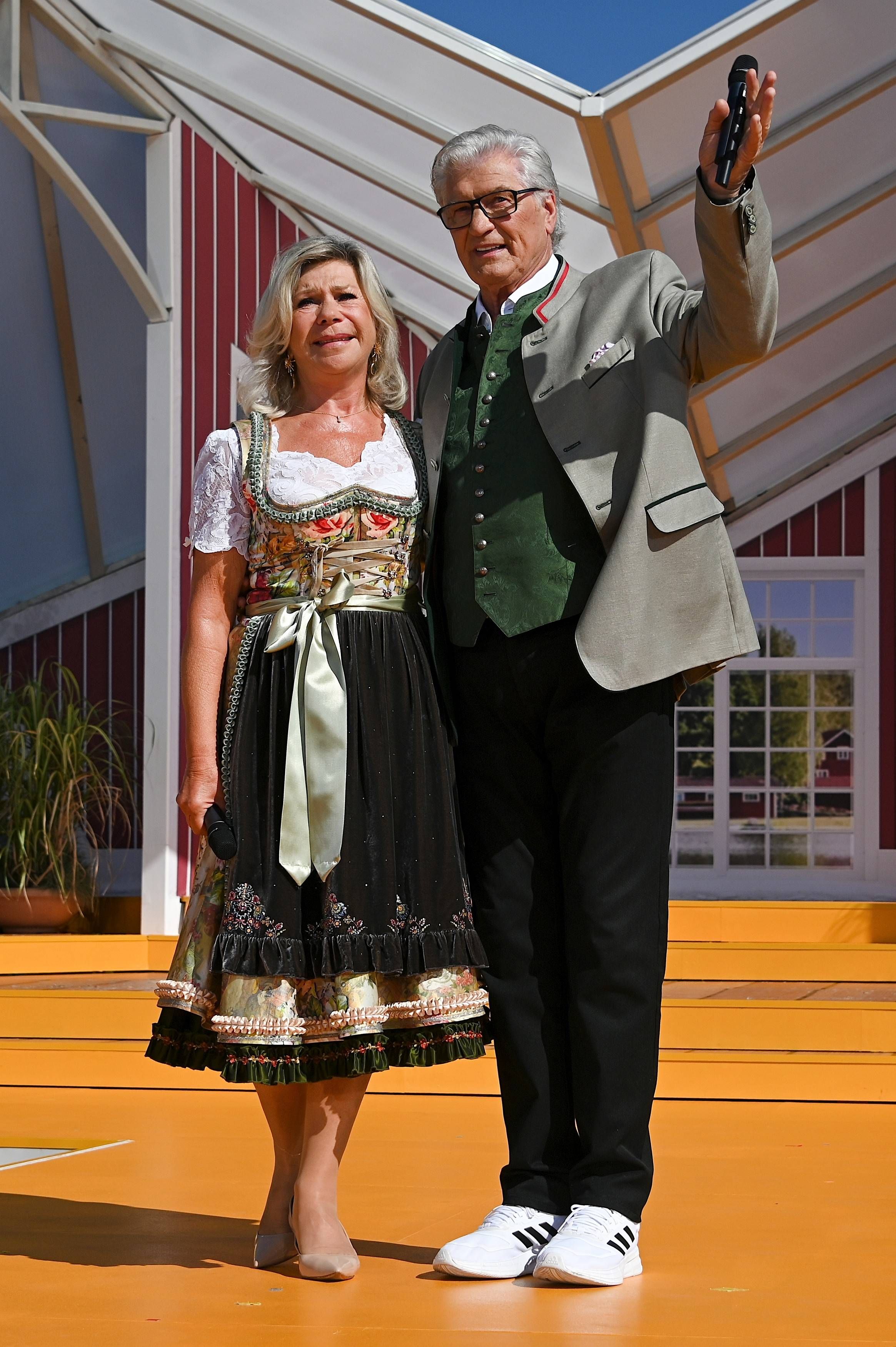 Marianne und Michael bei der ARD-Fernsehshow 