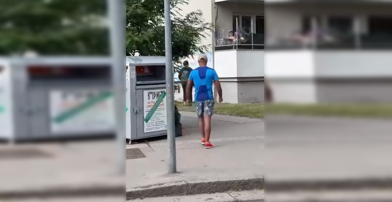 Der verdächtige Mann wurde bei der Polizei angezeigt. 