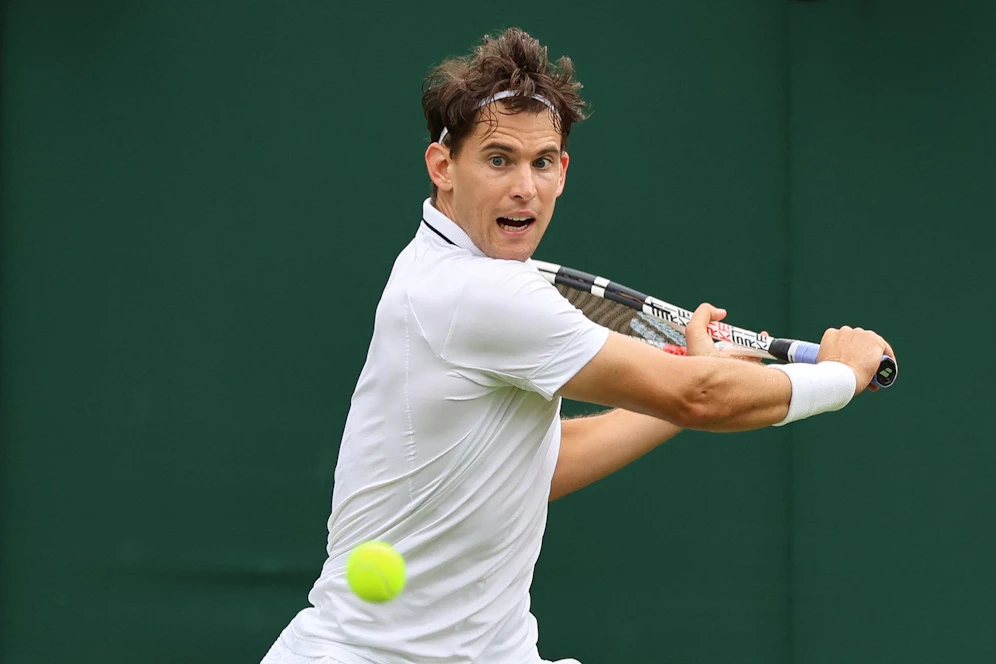 Thiem in Wimbledon