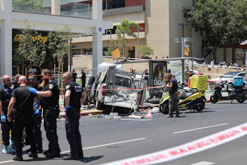 In Tel Aviv hat sich ein mutmaßlicher Anschlag ereignet.