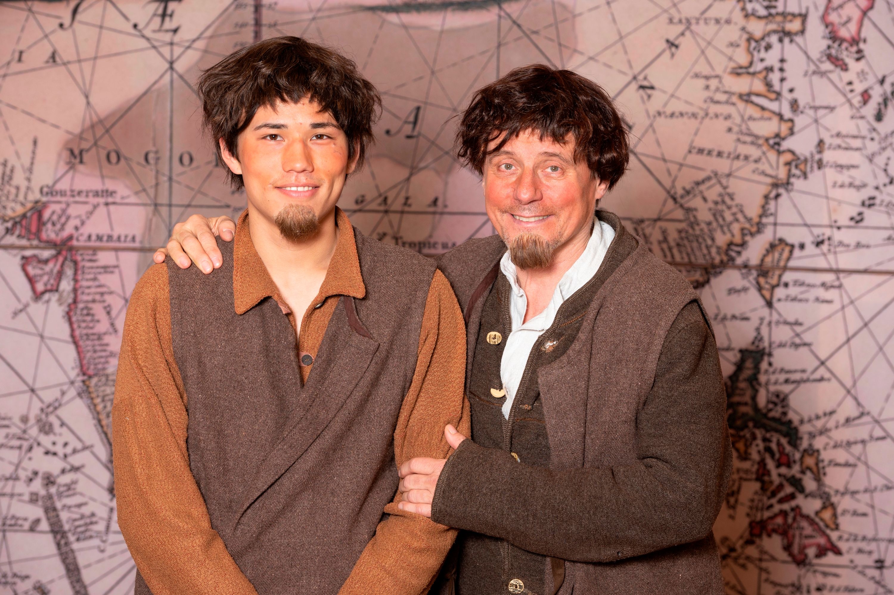 Fabian Spatzek mit Vater Christian