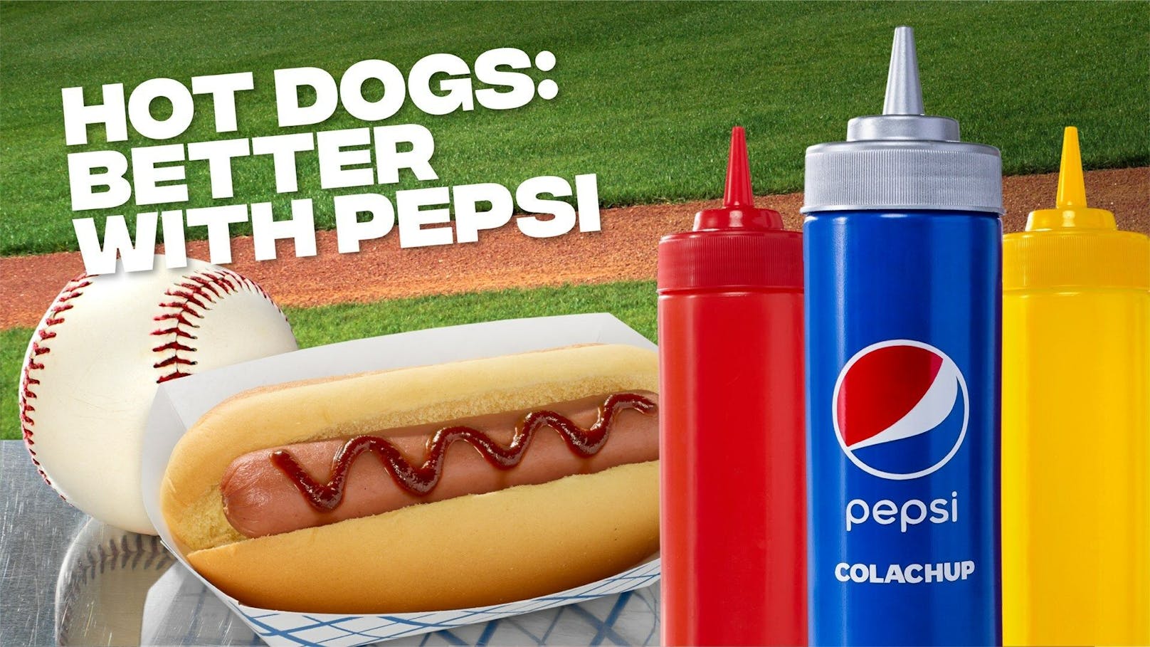 "Wir haben Pepsi Colachup erfunden, um zu unterstreichen, wie gut Hot Dogs und Pepsi zusammenpassen", so Jenny Danzi, Senior Director bei Pepsi.