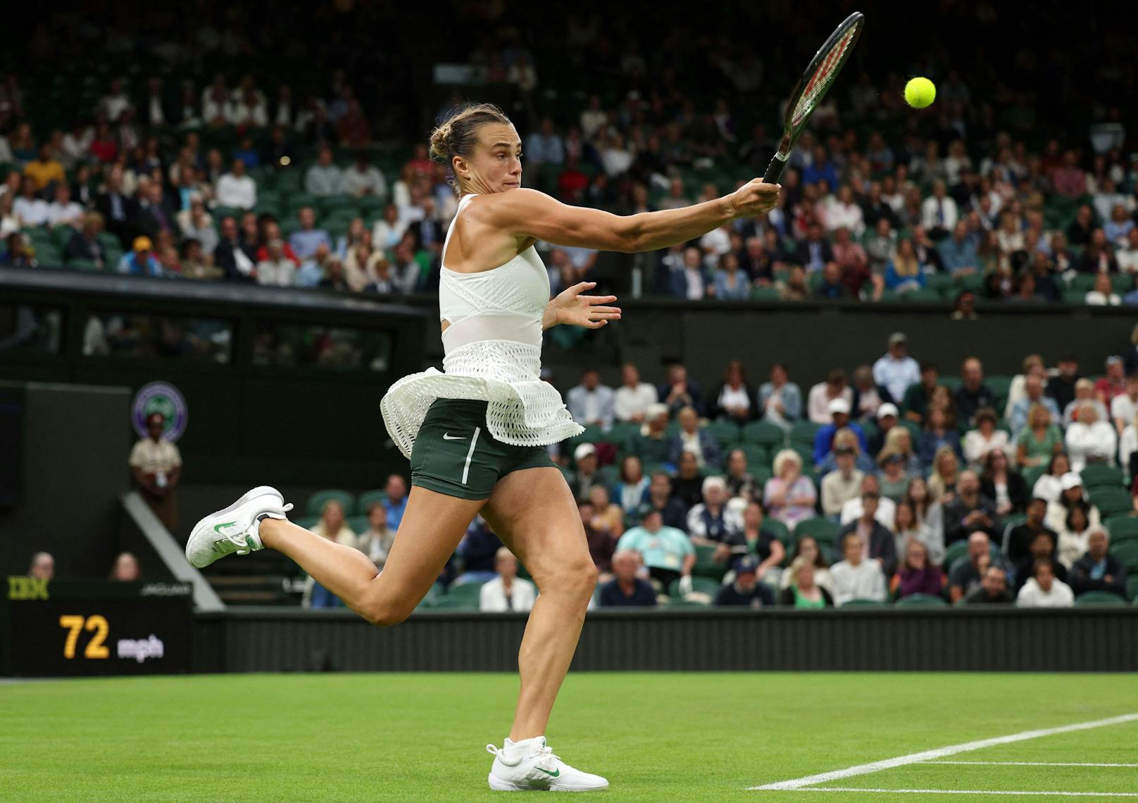 Aryna Sabalenka in Action