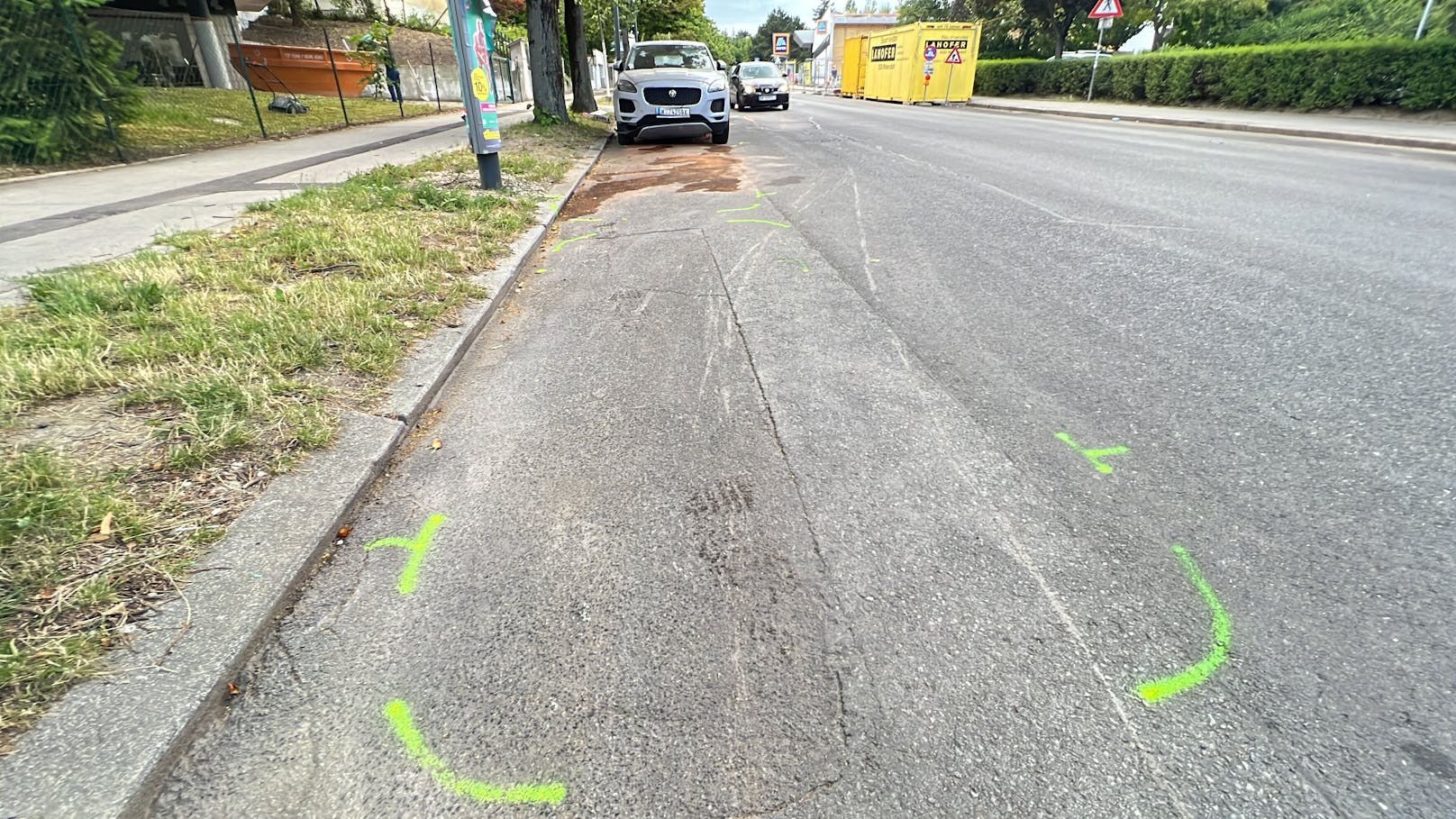 In der Krottenbachstraße in Döbling ereignete sich am Mittwochmorgen ein tödlicher Verkehrsunfall.