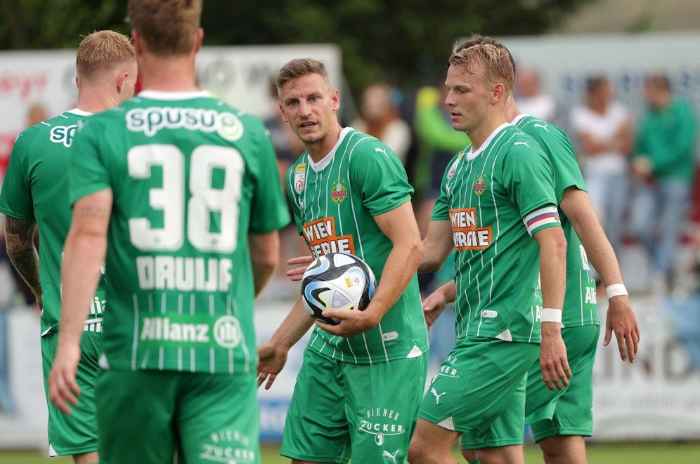 Rapid beim Testspiel in Kilb