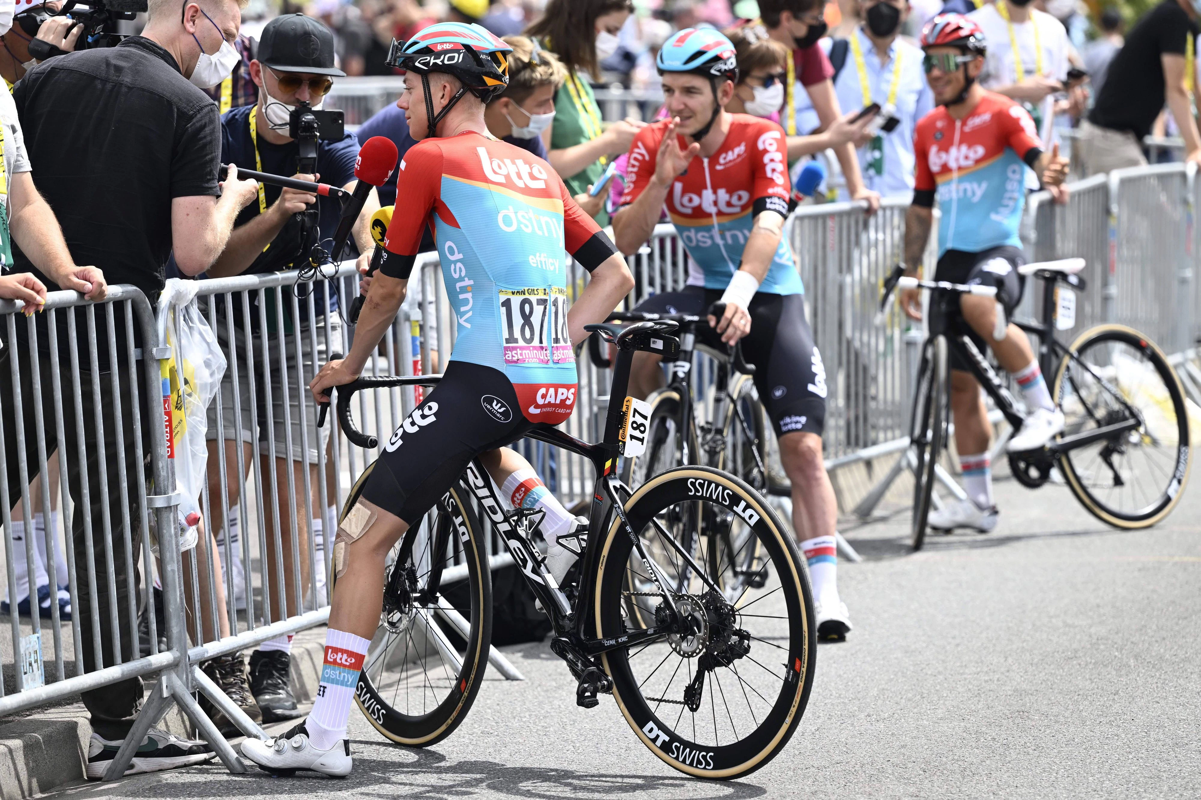 Dem Team Lotto Dstny fehlt der Sportdirektor bei der Tour.