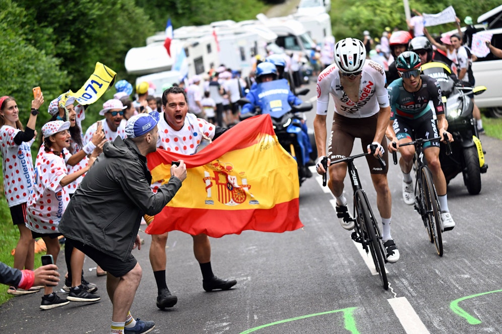 Die Fans jubeln Gall zu