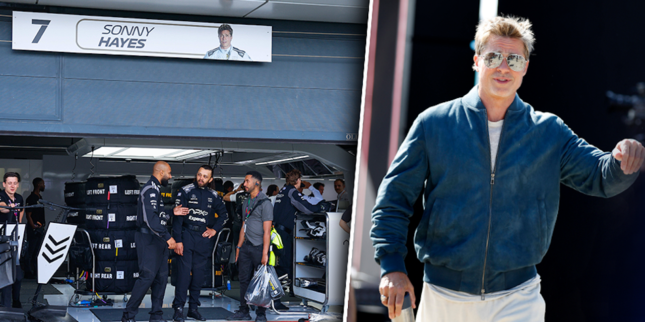 Heute.at - Hollywood in Silverstone: Brad Pitt dreht F1-Film