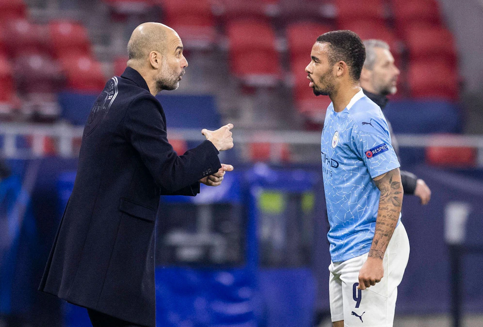 Pep Guardiola hat dafür gesorgt, dass bei Gabriel Jesus die Tränen geflossen sind. 