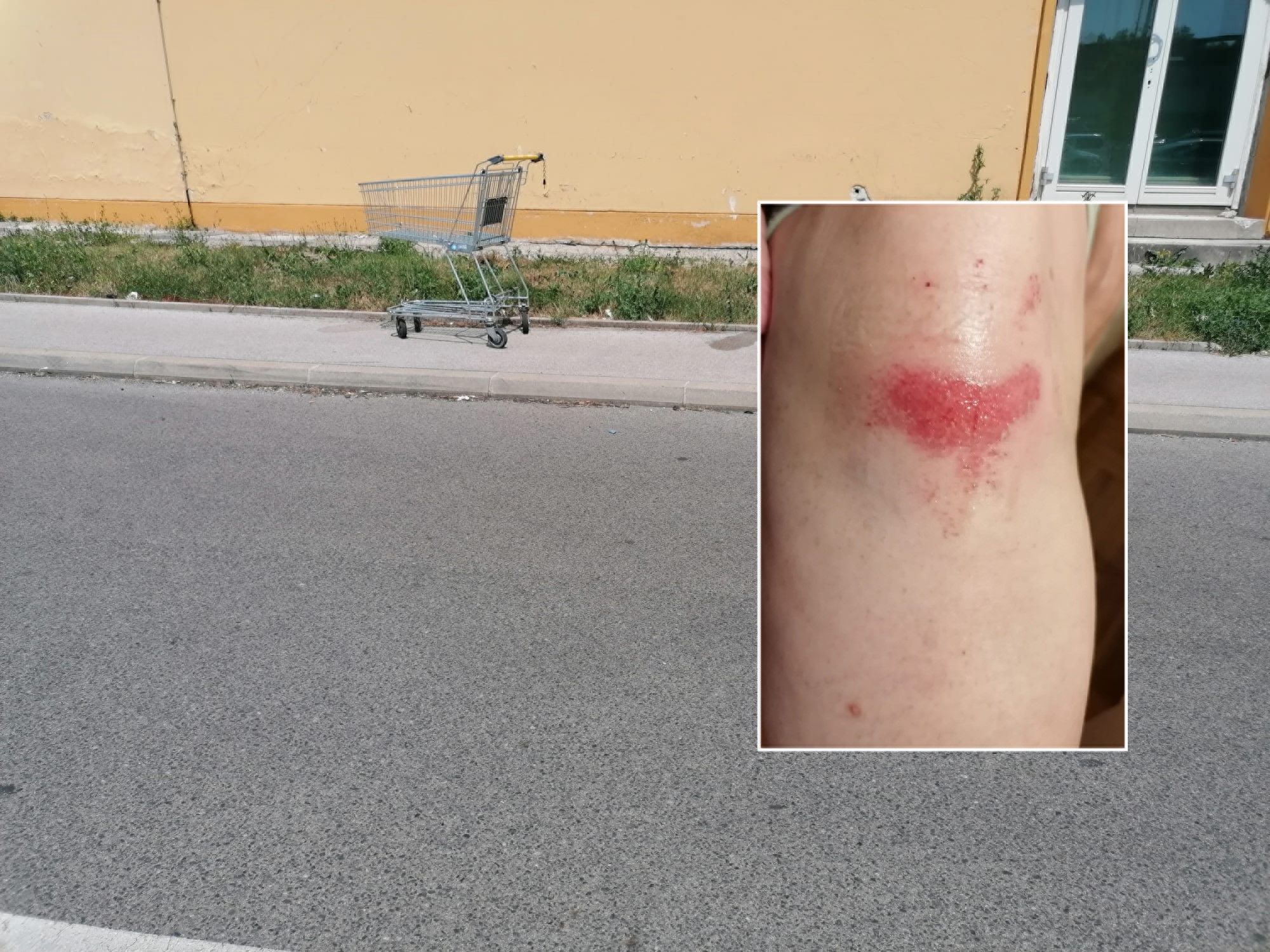 Das Wagerl verursachte einen Unfall.