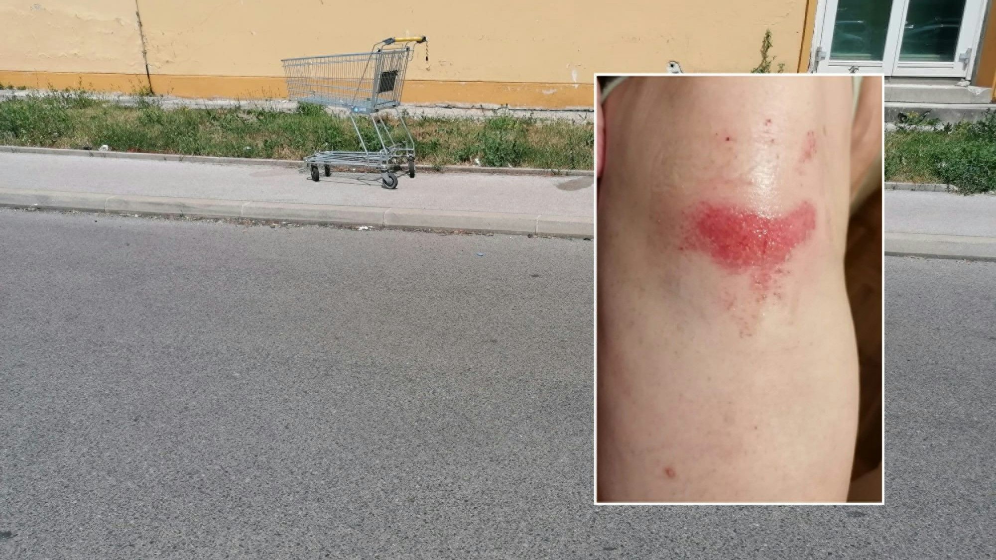 Das Wagerl verursachte einen Unfall.