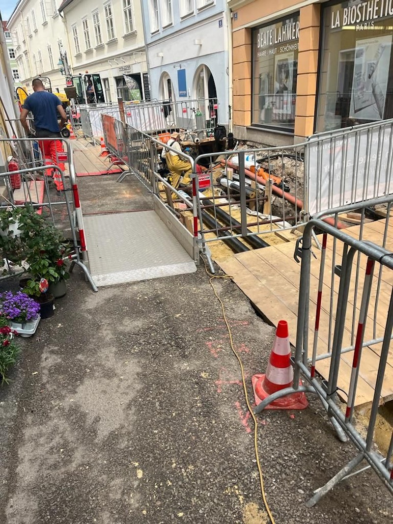 Einige Baustellen verärgern Unternehmer und Passanten.