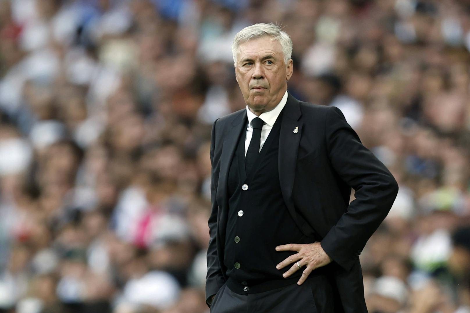 Star-Coach Carlo Ancelotti wird Real Madrid im Sommer 2024 verlassen. 