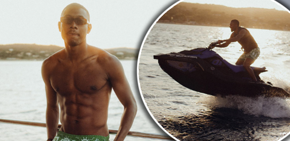 David Alaba genießt den Urlaub