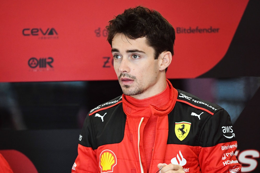 Charles Leclerc ärgerte sich über seinen Teamkollegen Carlos Sainz. 