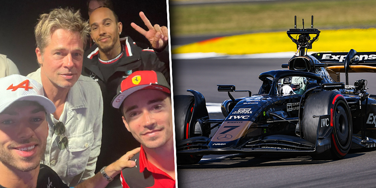 Heute.at - Selfie der Saison! Brad Pitt jetzt auch ein F1-Star