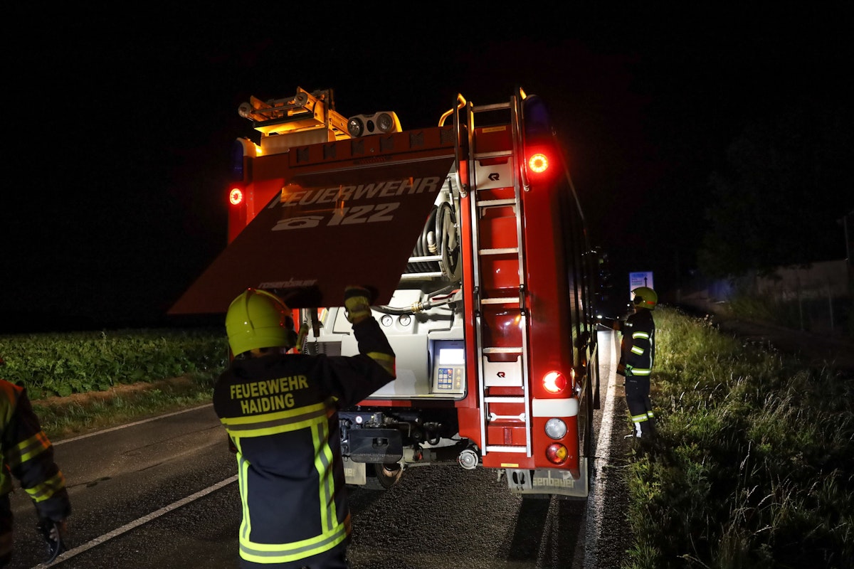 Schwerer Crash zwischen zwei PKW auf Innviertler Straße bei Krenglbach