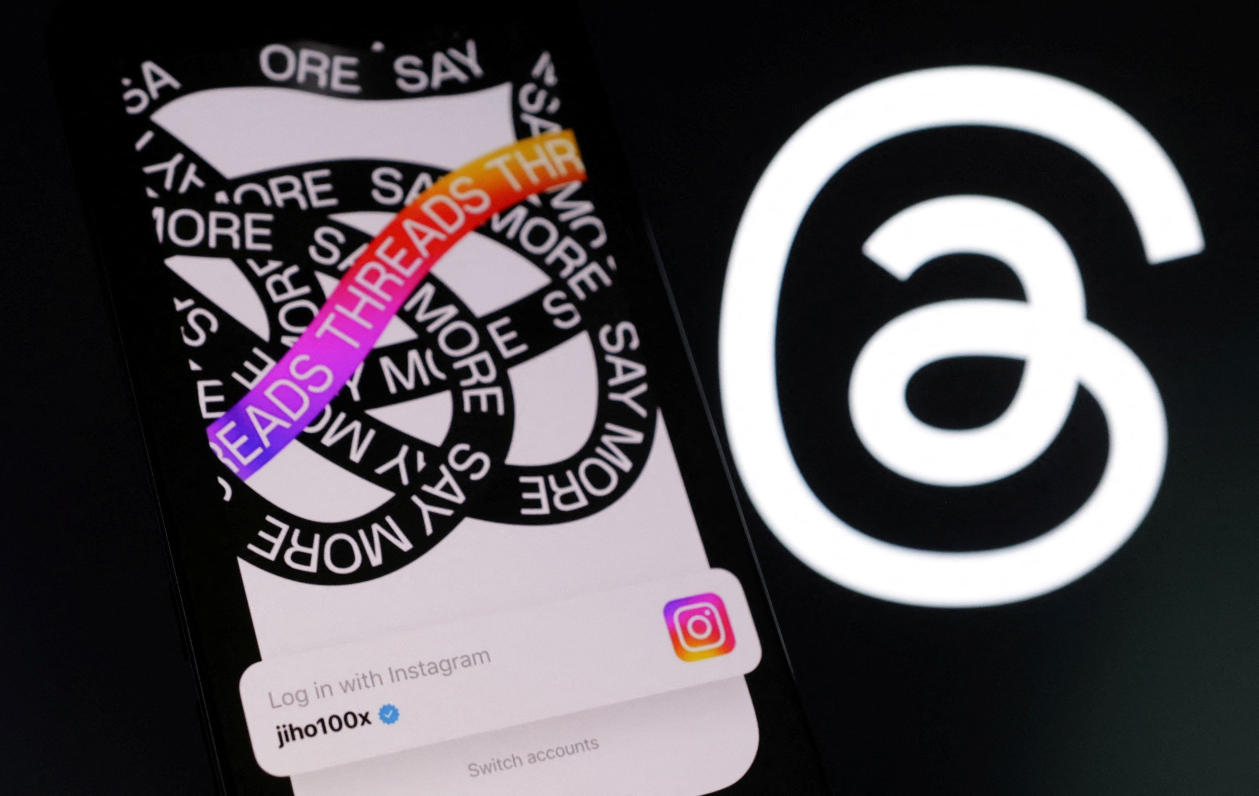 Threads ist an Metas Foto- und Video-App Instagram angebunden und gilt als bisher grösste Bedrohung für Twitter.