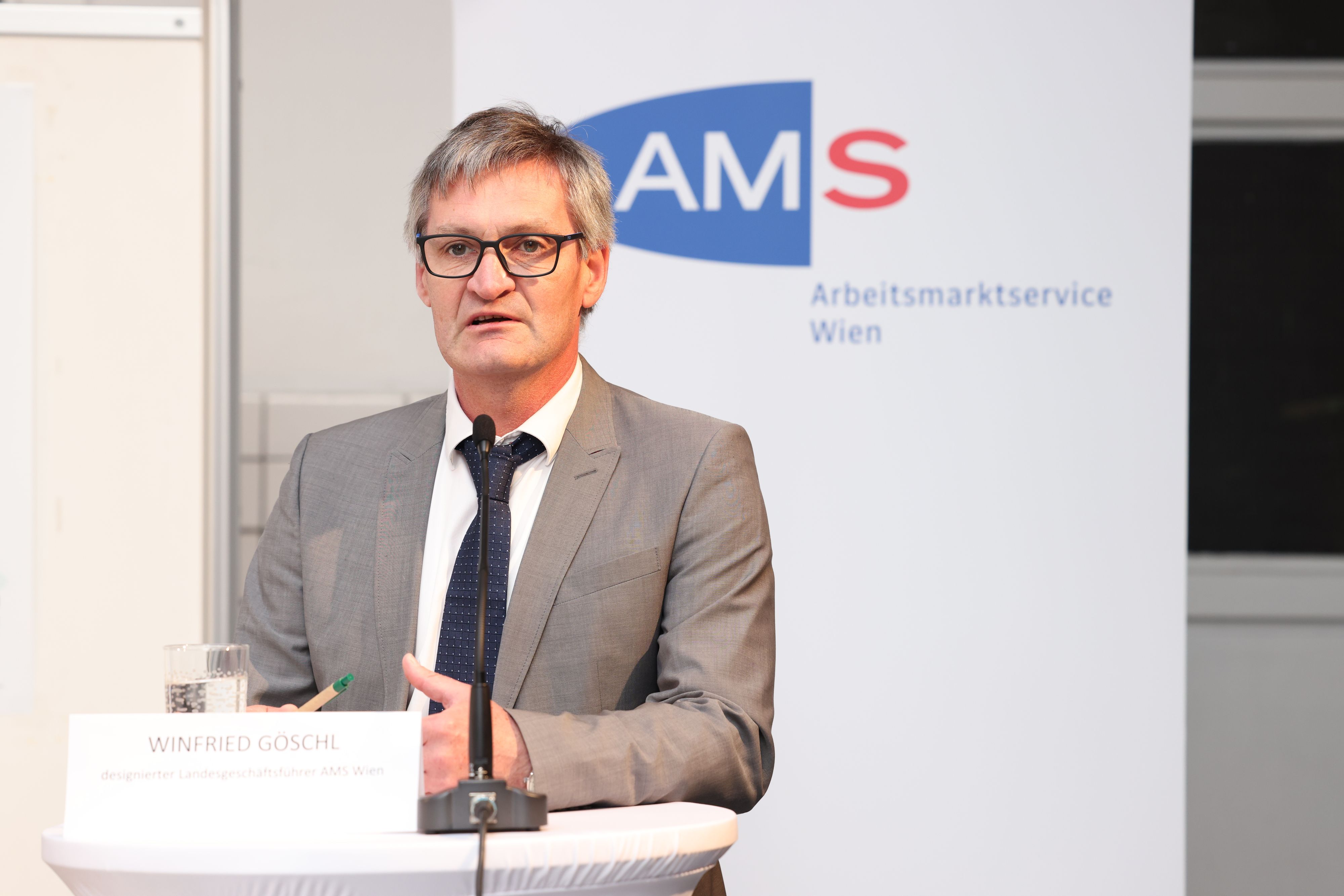Wiens AMS-Chef Winfried Göschl: 