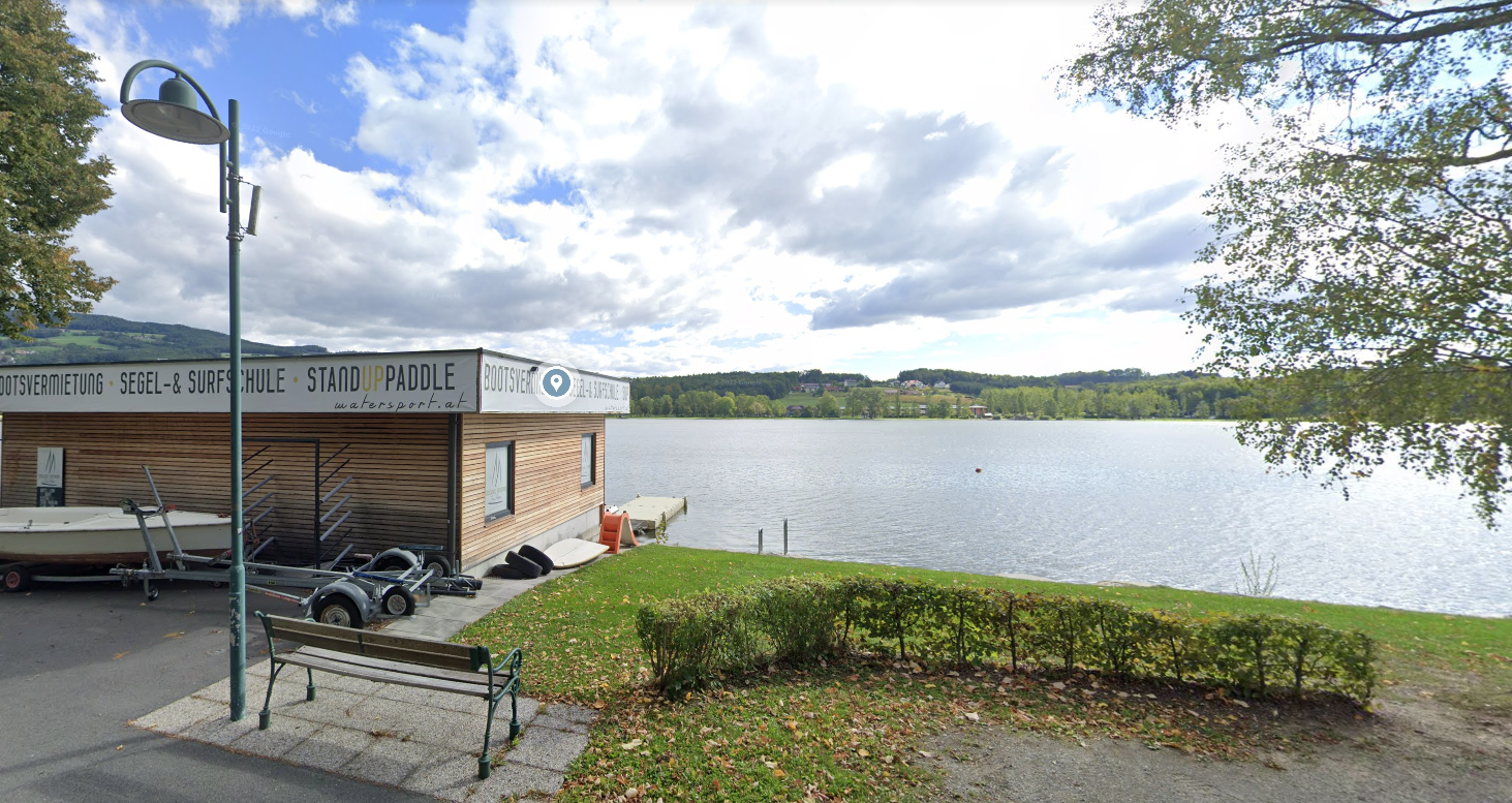 Eine "Stand-Up-Paddlerin" rettete am Stubenbergsee einem Mann das Leben.