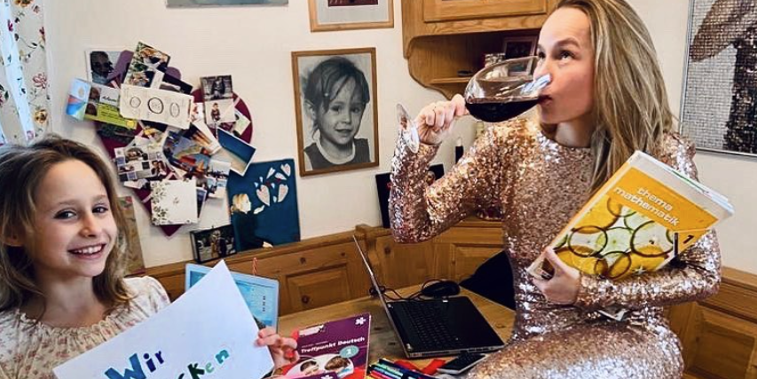 Miss May und Tochter Marie