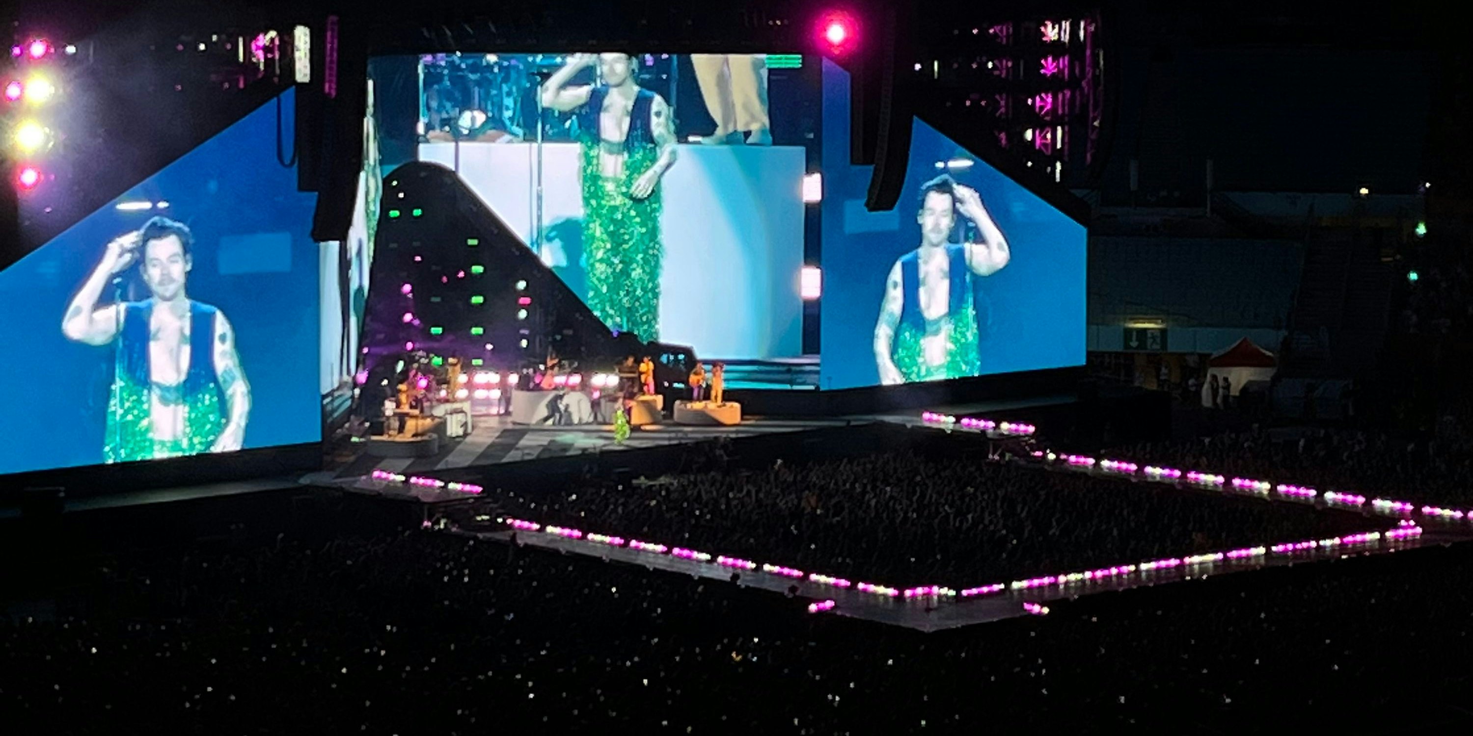 60.000 Fans waren gekommen, um Harry Styles in Wien zu sehen.