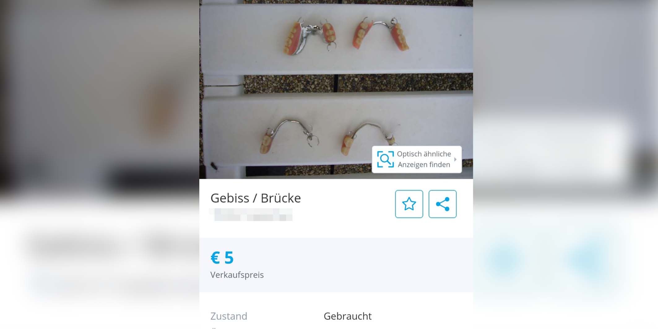 Eine Niederösterreicherin ekelt sich vor einer Anzeige auf wIllhaben.