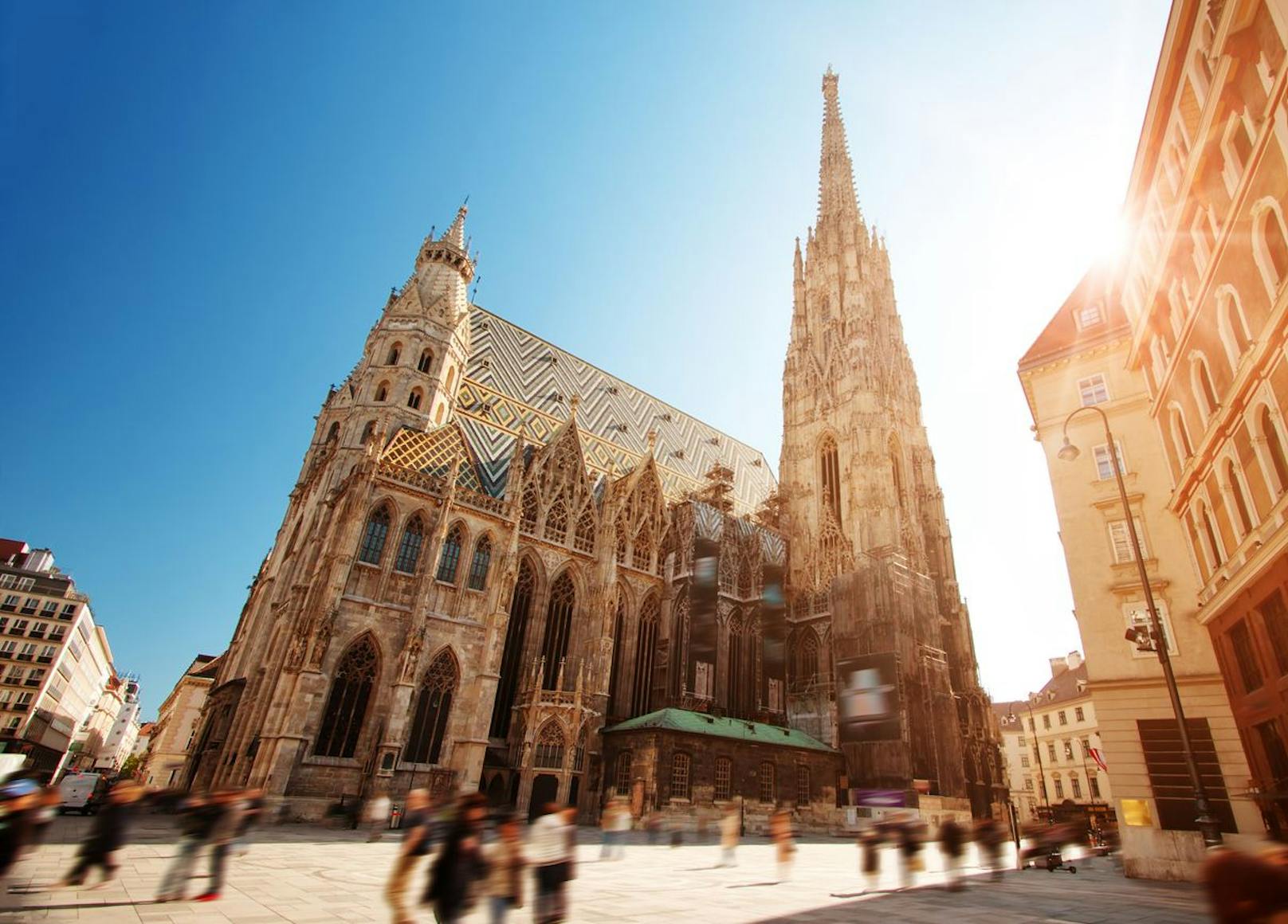 In Wien wird es jetzt brütend heiß.