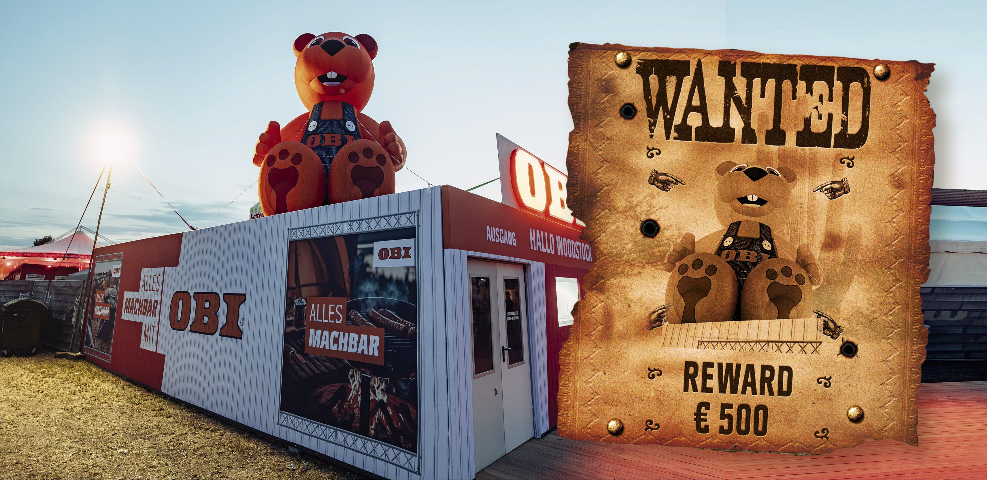 Obi-Biber gestohlen Woodstock der Blasmusik