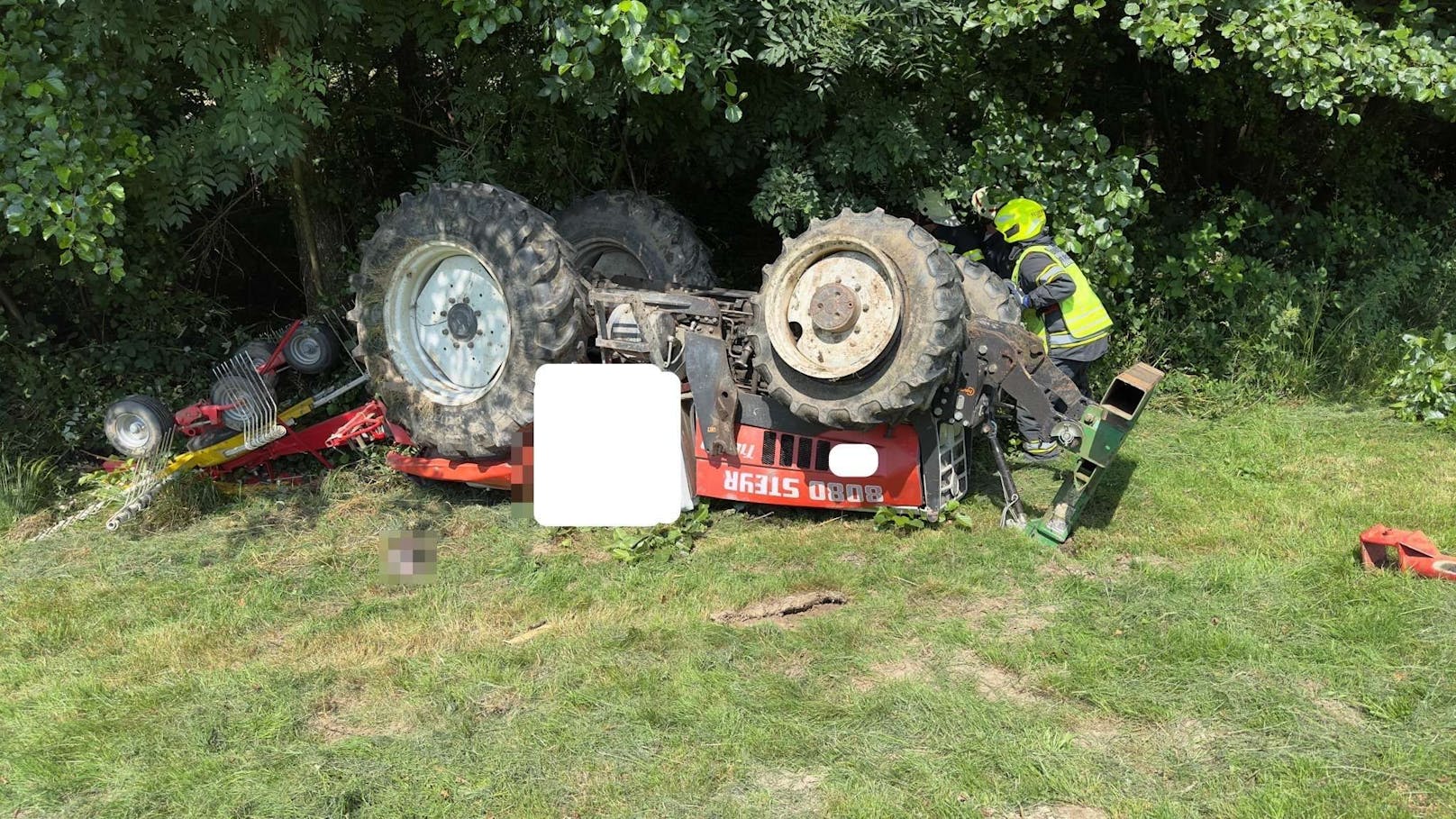 Landwirt starb bei Absturz mit Traktor