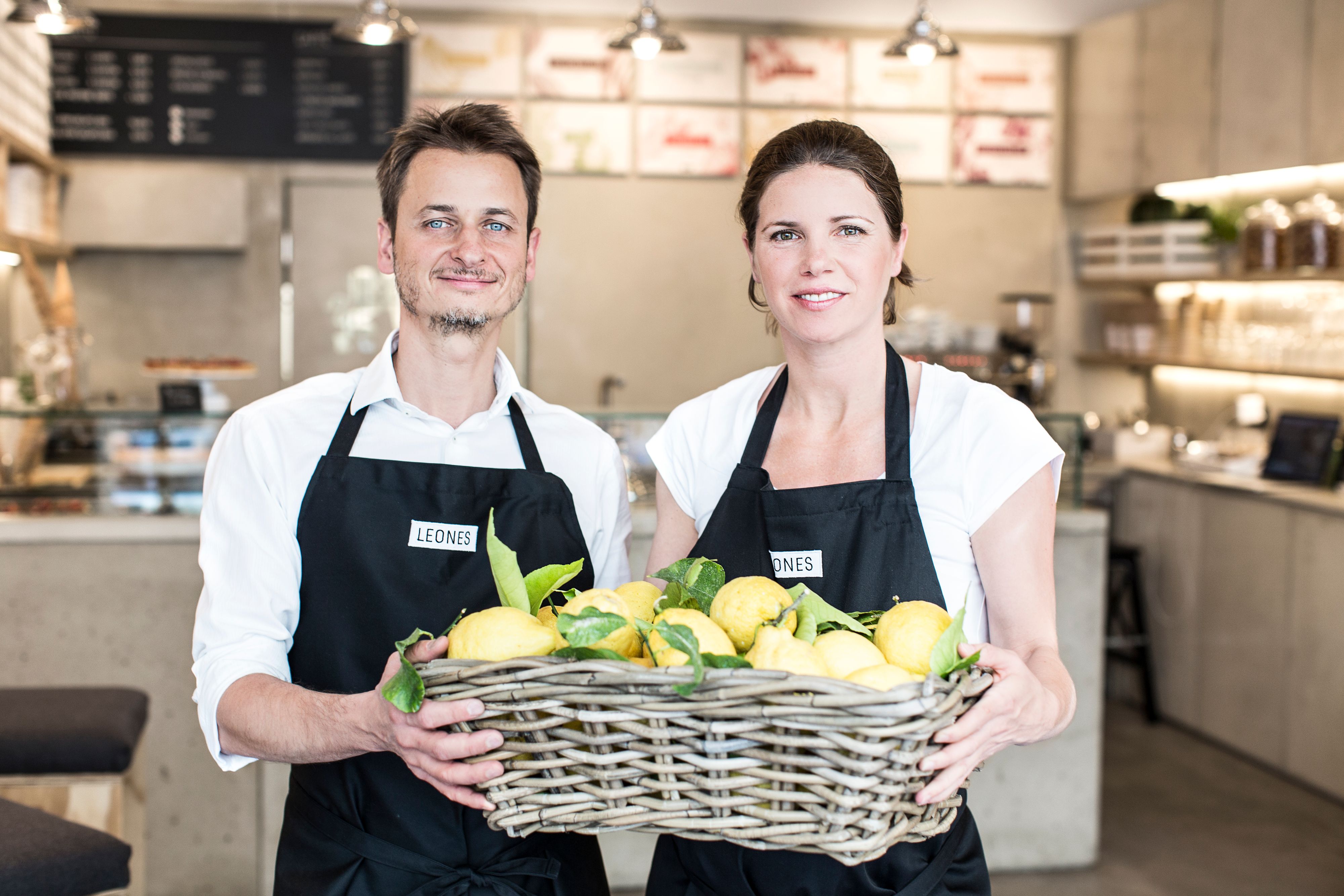 Giorgio und Lisa Leone betreiben mittlerweile drei Eissalons in Wien.