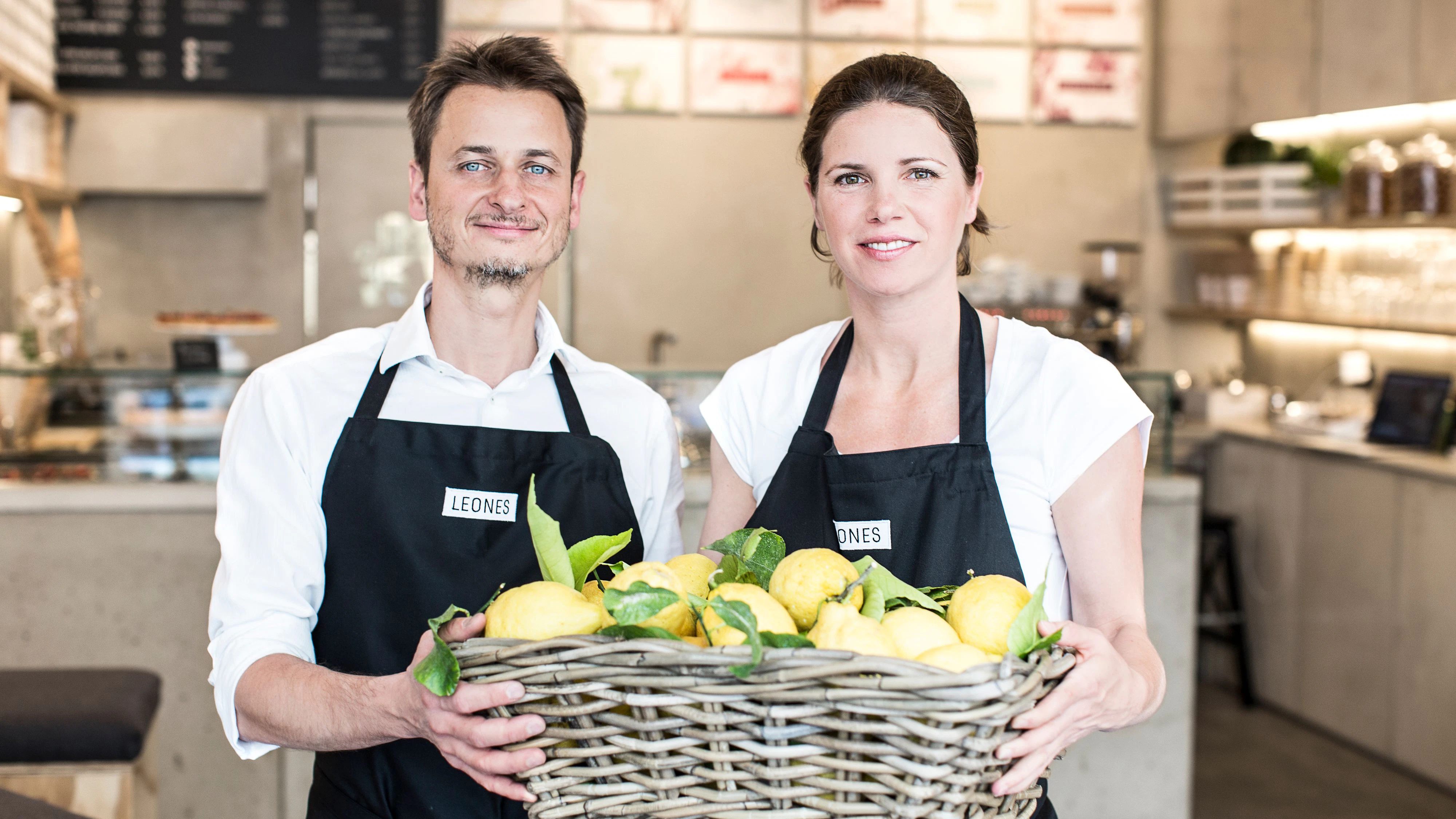 Giorgio und Lisa Leone betreiben mittlerweile drei Eissalons in Wien.