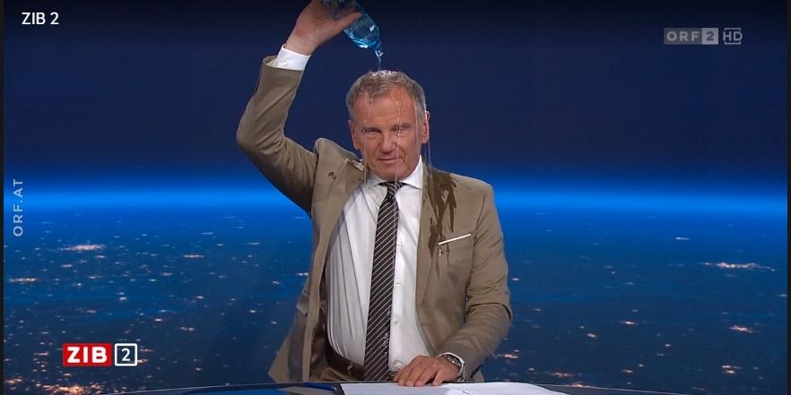 ORF-Moderator Armin Wolf überraschte am späten Montagabend in der "ZIB2".