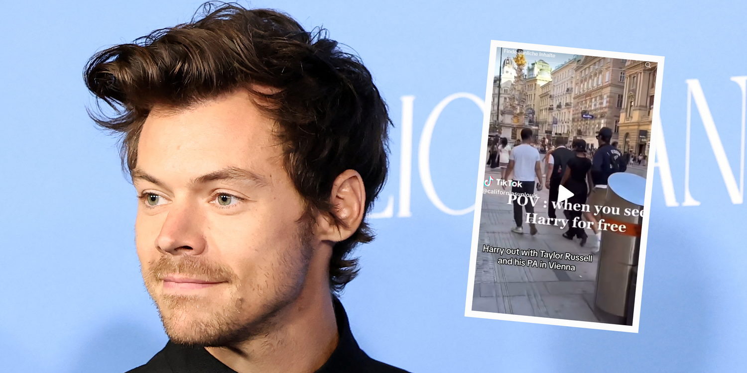 Harry Styles mit berühmter Freundin in Wien gesichtet.