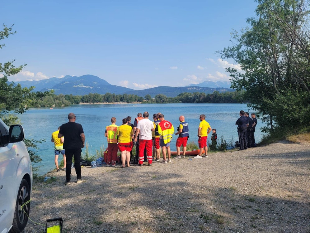 Am Montagnachmittag standen die Einsatzkräfte – Wasserrettung und Polizei – in Rankweil im Großeinsatz. 