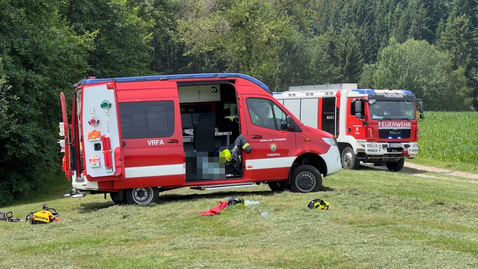 Landwirt starb bei Absturz mit Traktor