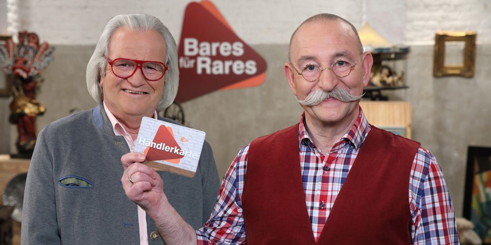 Horst Lichter und Albert Maier sind seit vielen Jahren bei "Bares für Rares" zu sehen.
