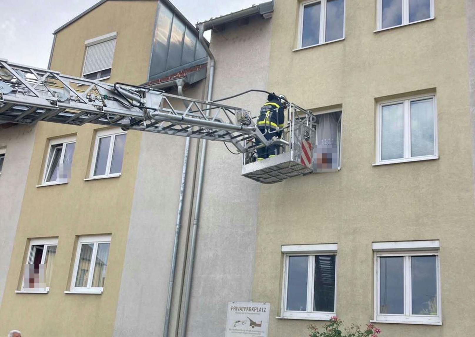 Die Feuerwehr im Einsatz