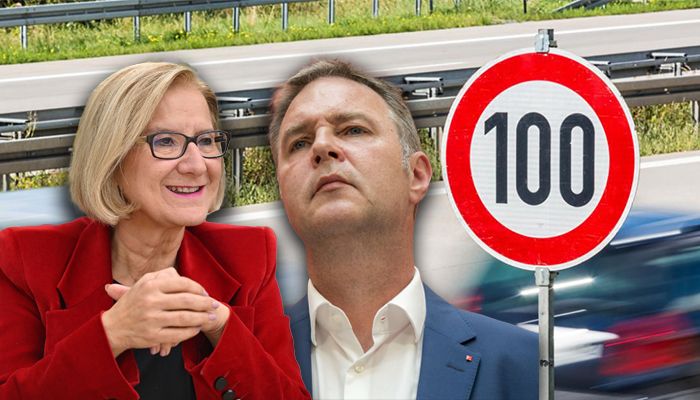 Johanna Mikl-Leitner steigt bei Andreas Bablers Forderung nach Tempo 100 auf die Bremse.