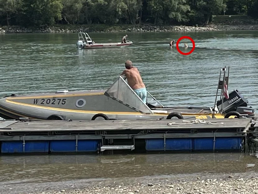 Frau in höchster Not