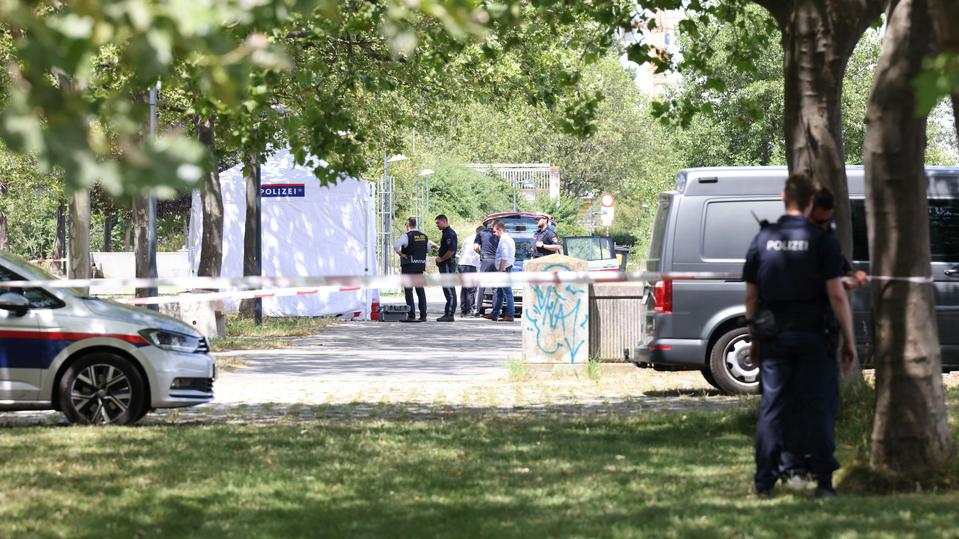 Mord Parkbank Handelskai Auer neu