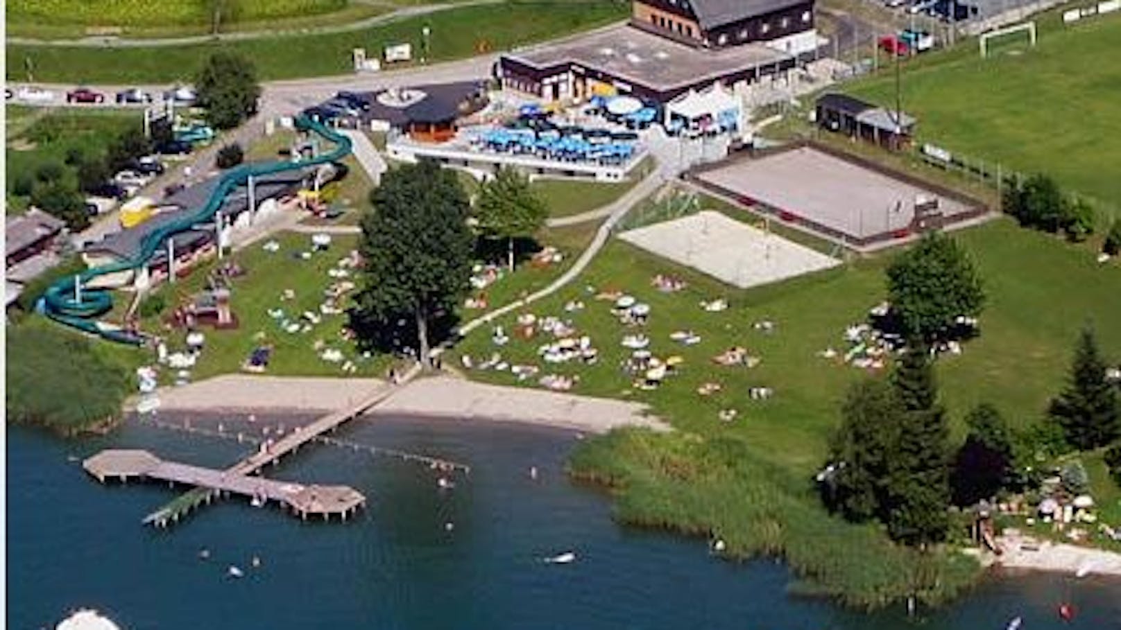 Der Badeunfall ereignete sich im Erlebnisbad Ossiach