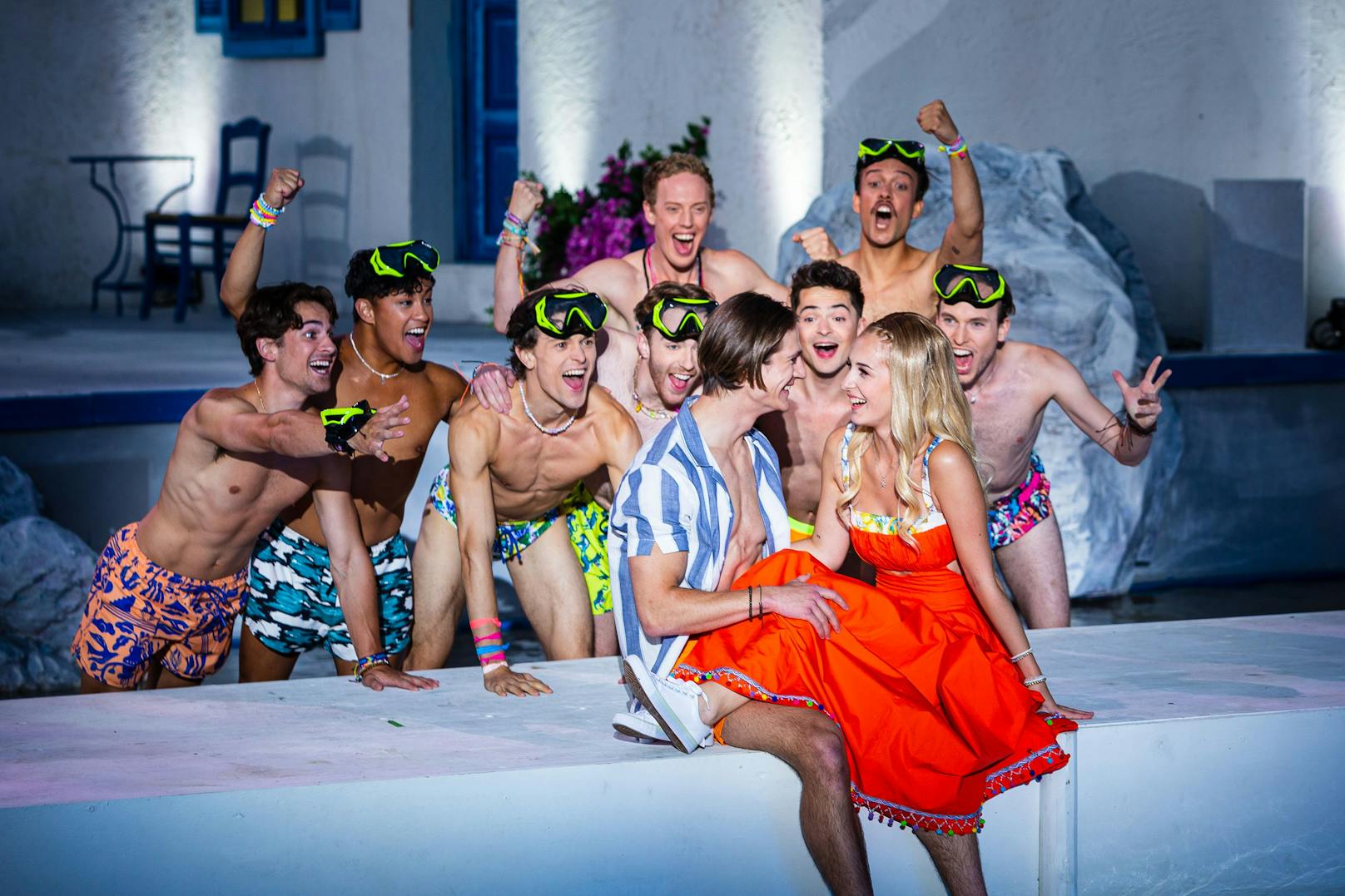 ABBA-Musical "Mamma Mia" bei den Seefestspielen in Mörbisch.