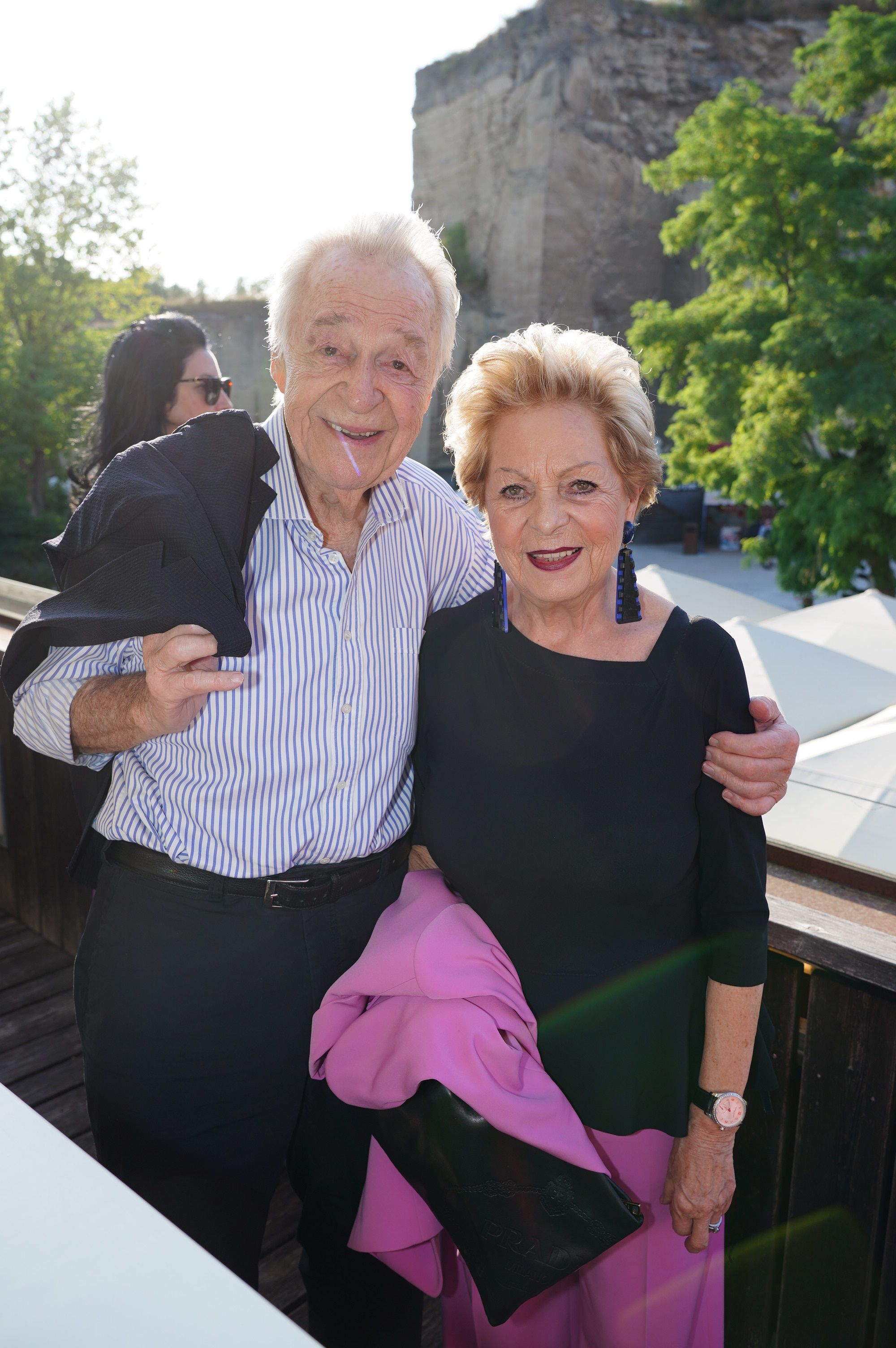 Mörbisch-Ikone Harald Serafin mit seiner 