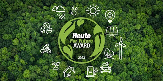 Heute For Future-Award: Die Tageszeitung "Heute" prämiert auch dieses Jahr die besten Klimaschutzprojekte.