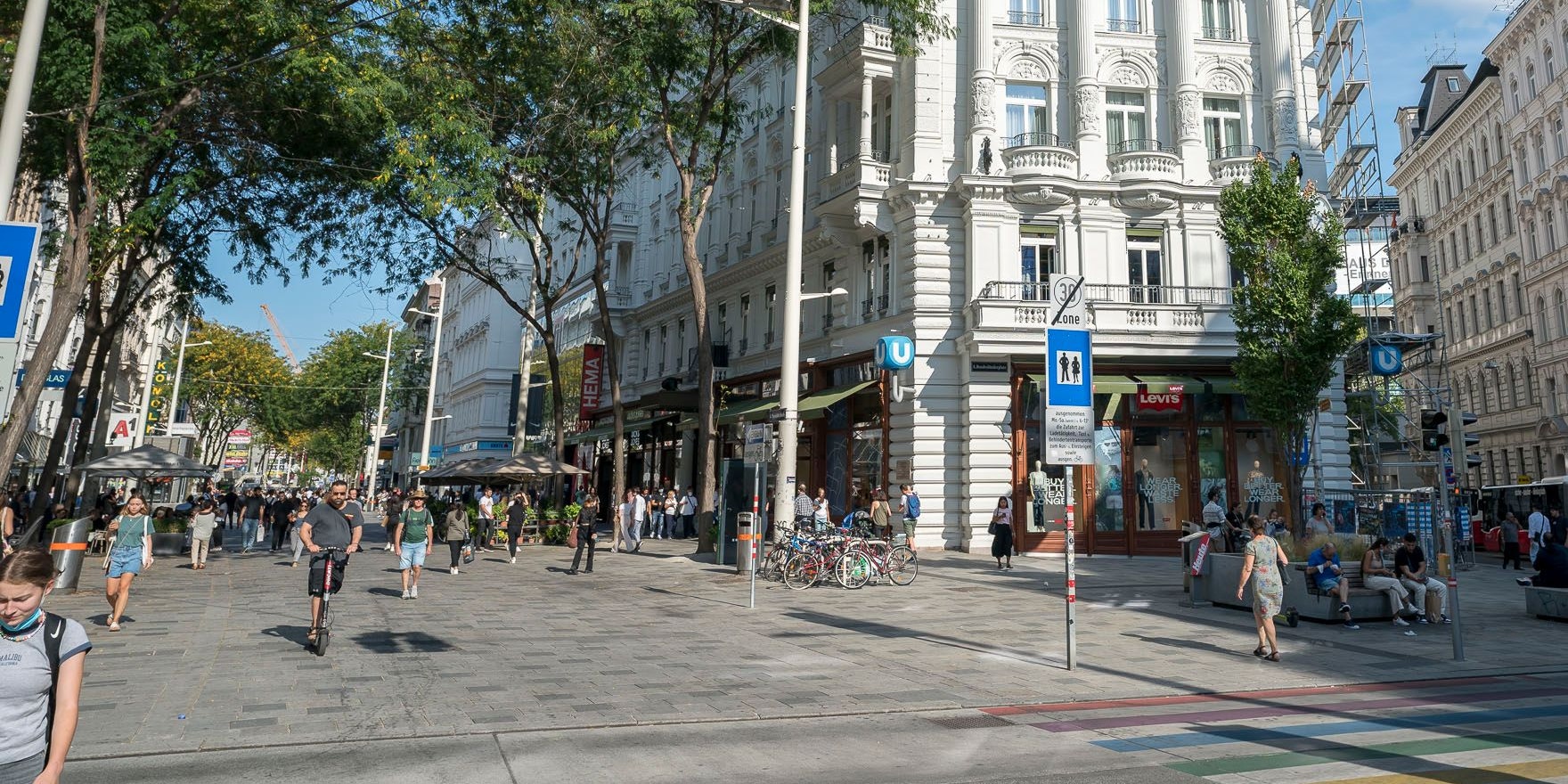 Karl Mahrer wollte auf die Situation auf der Mariahilfer Straße aufmerksam machen. Das ist ihm zweifellos gelungen.