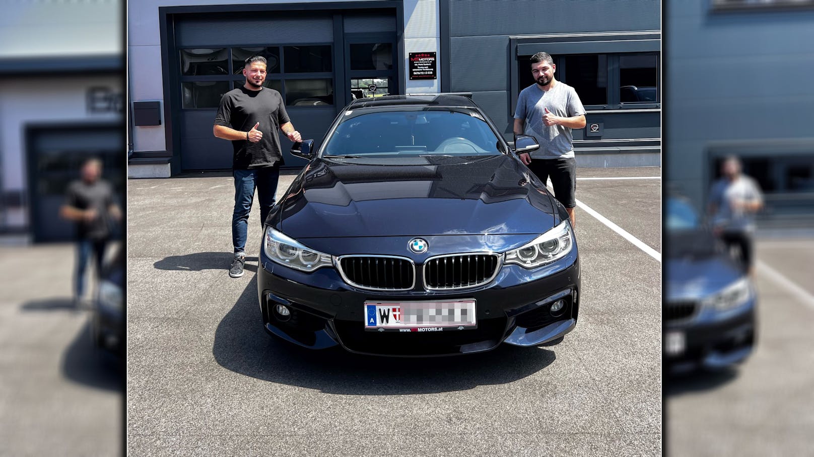 Erkan kaufte sich dann schließlich einen neuen BMW.