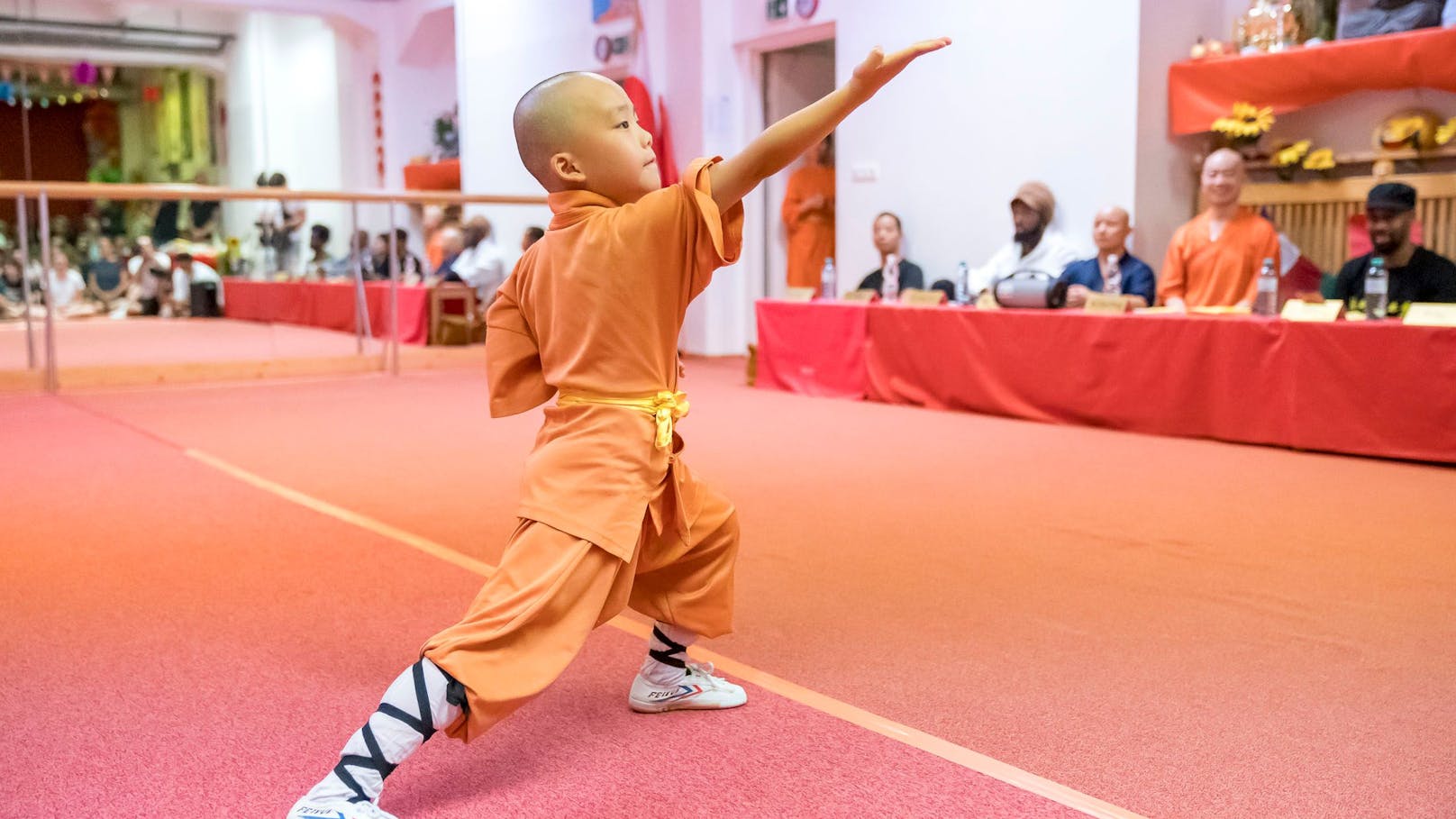 Große und kleine Kampfsport-Profis zeigten ihr Können.&nbsp;